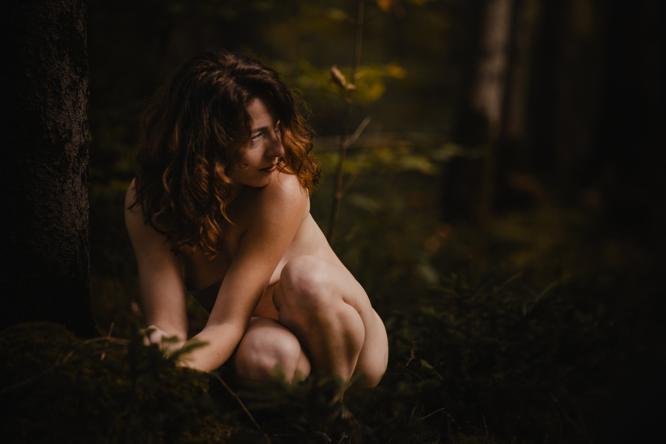 Akt im Wald 183